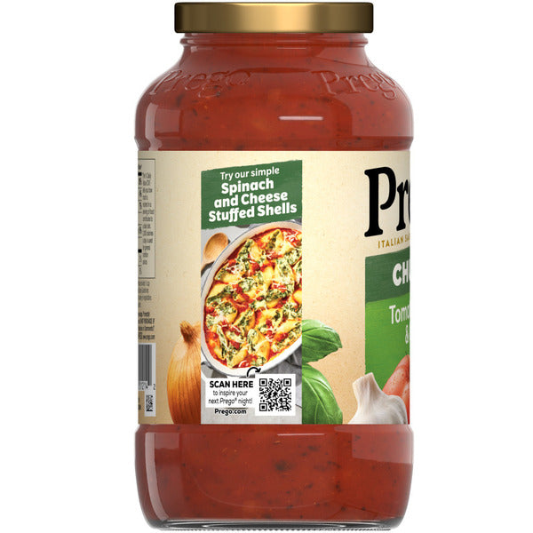 Prego Chunky Tomato, Onion and Garlic Pasta Sauce