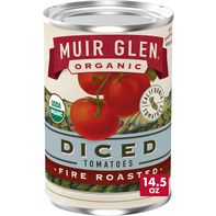 Muir Glen Organic Diced Tomatoes, Fire Roasted️ DestGlow