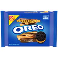 Oreo Toffee Crunch Creme Chocolate Sandwich Cookie...
️