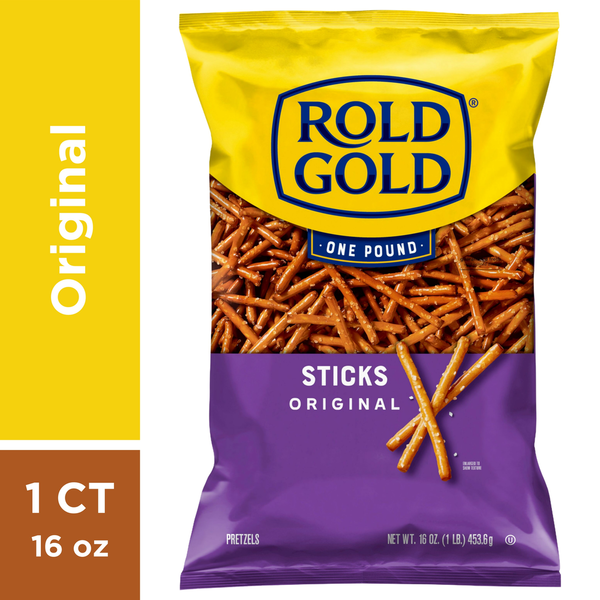 ROLD GOLD Pretzels, Sticks, Original
