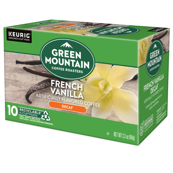 Green Mountain Coffee Roasters French Vanilla Decaf K-Cup Pods