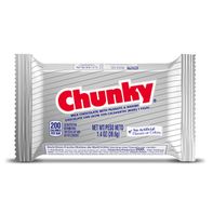 Chunky Giant Milk Chocolate Candy Bar with Raisins and Peanuts, Individually Wrapped Candy, 1.4 oz