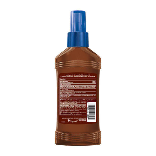 Banana Boat Deep Tanning Oil Pump Spray Sunscreen, SPF 4