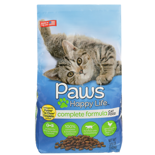 Paws Happy Life Chicken Complete Formula Cat Food