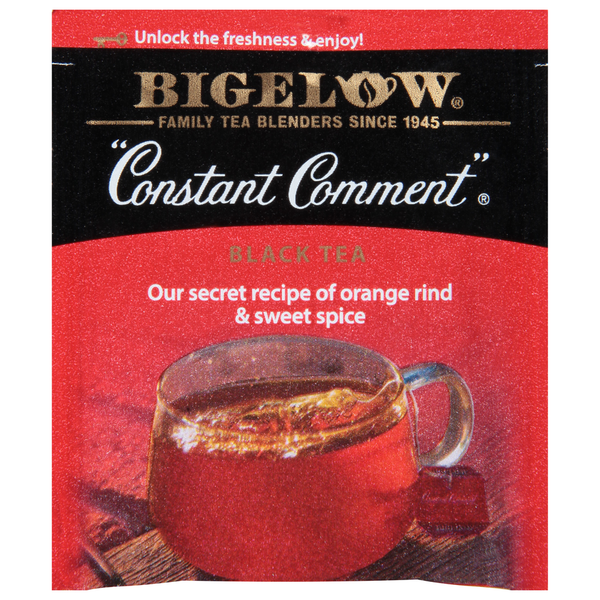 Bigelow Black Tea, Constant Comment, Tea Bags