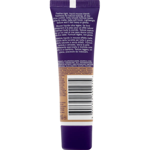 Rimmel London Foundation, Lightweight Mousse, Sun Beige 202