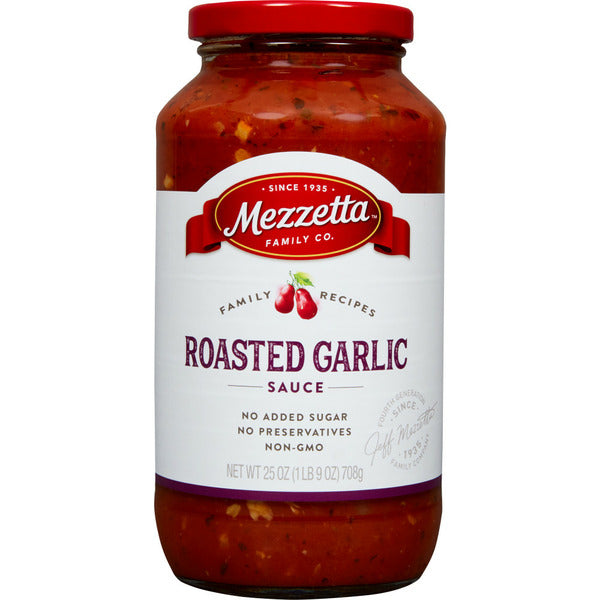 Mezzetta Family Recipes Roasted Garlic Sauce