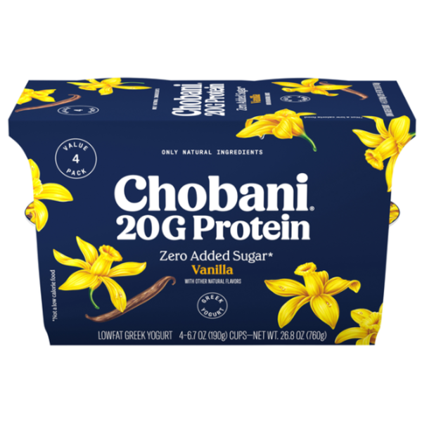 Chobani Lowfat Greek Vanilla Yogurt