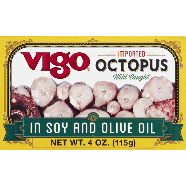 Vigo Octopus, in Soy and Olive Oil