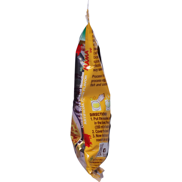 Mama Instant Noodles, Pork Flavor, Oriental Style