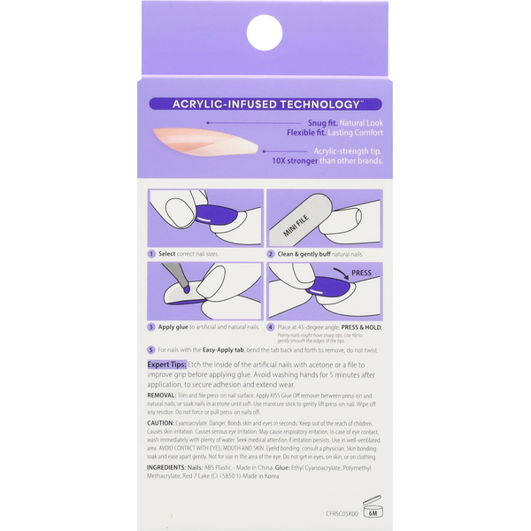 KISS Your Moment French Real Short Nails
