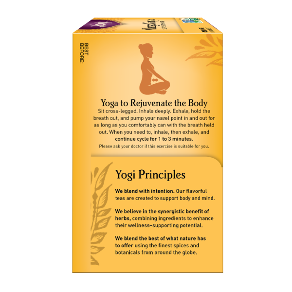Yogi Tea Herbal Tea, Mango Ginger, Supports Digestion, Caffeine Free
