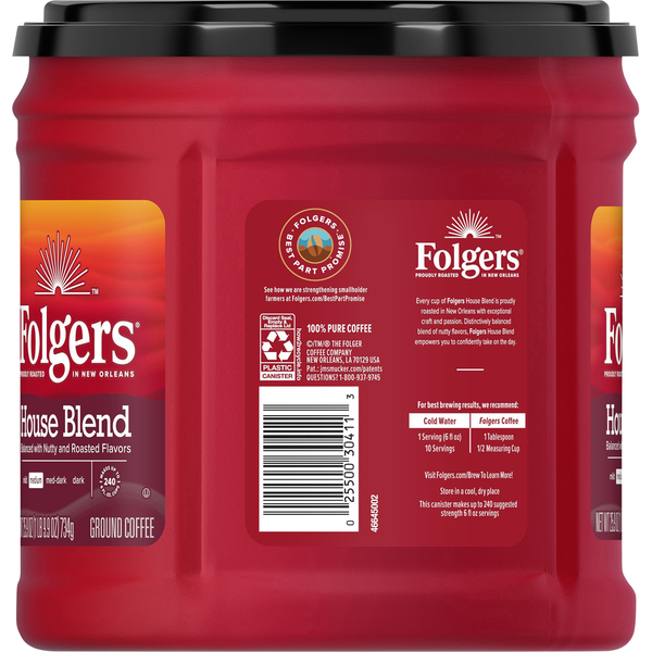 Folgers Ground Medium House Blend Coffee