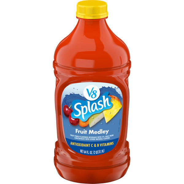 V8 Fruit Medley Flavored Beverage, 64 fl oz Bottle