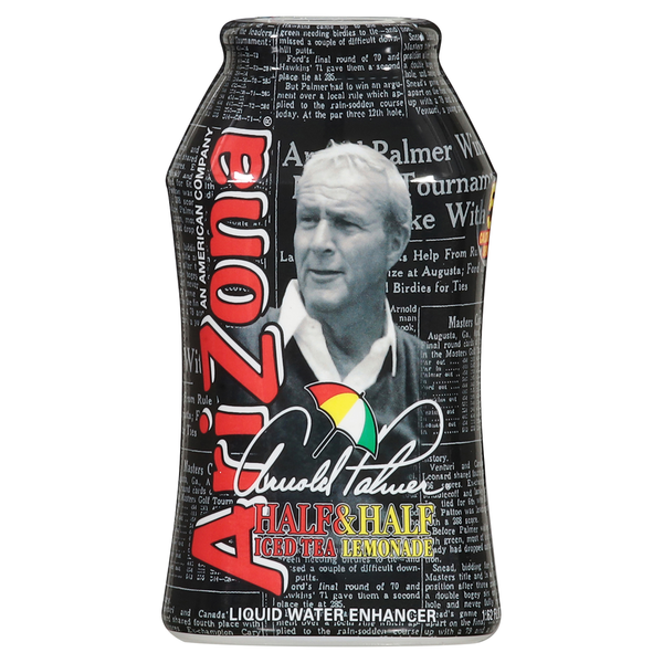 AriZona Liquid Water Enhancer, Iced Tea Lemonade, Half & Half