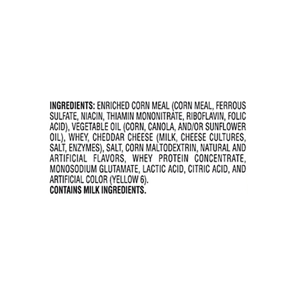Cheetos Cheese Flavored Snacks, Crunchy