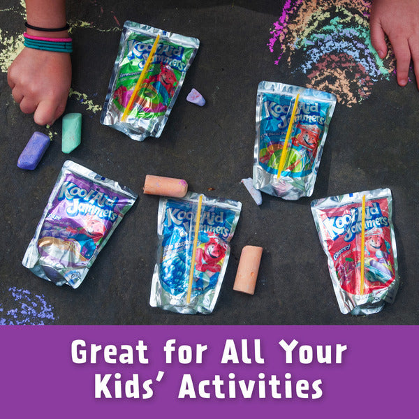 Kool-Aid Jammers Grape Flavored Kids 0% Juice Drink Pouches