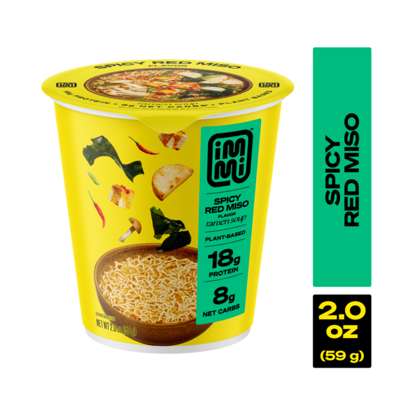 immi Spicy Red Miso High Protein Ramen Cup