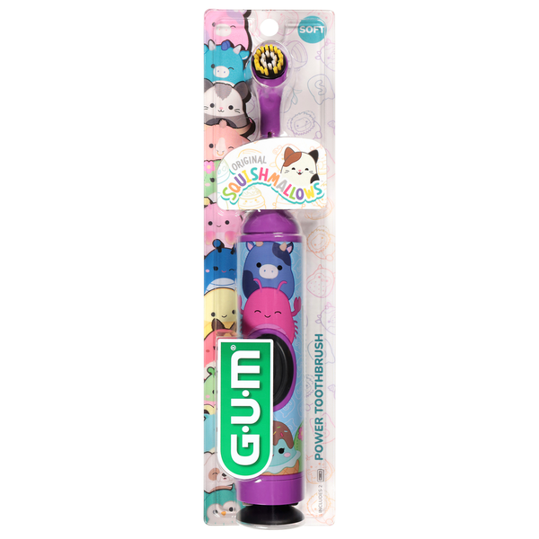 GUM Soft Power Original Squishmallows Toothbrush