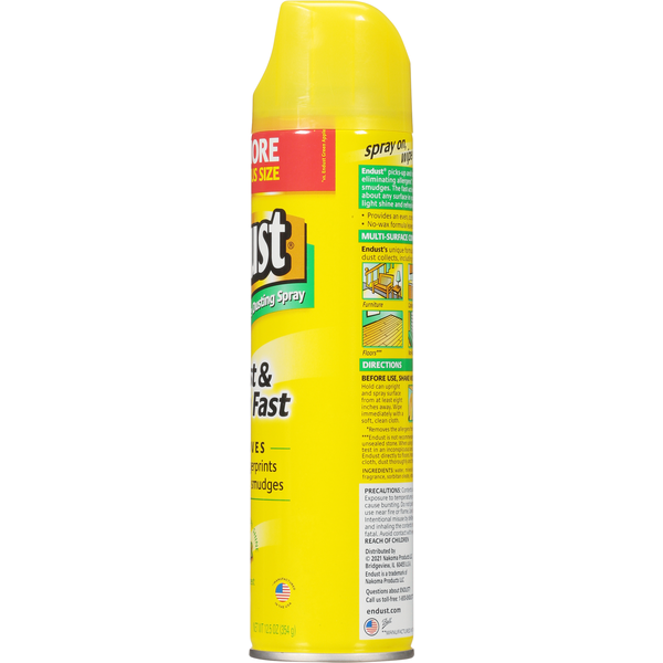 Endust Multi-Surface Dusting Spray, Lemon Zest