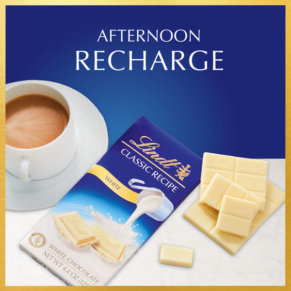 Lindt Classic Recipe White Chocolate Candy Bar