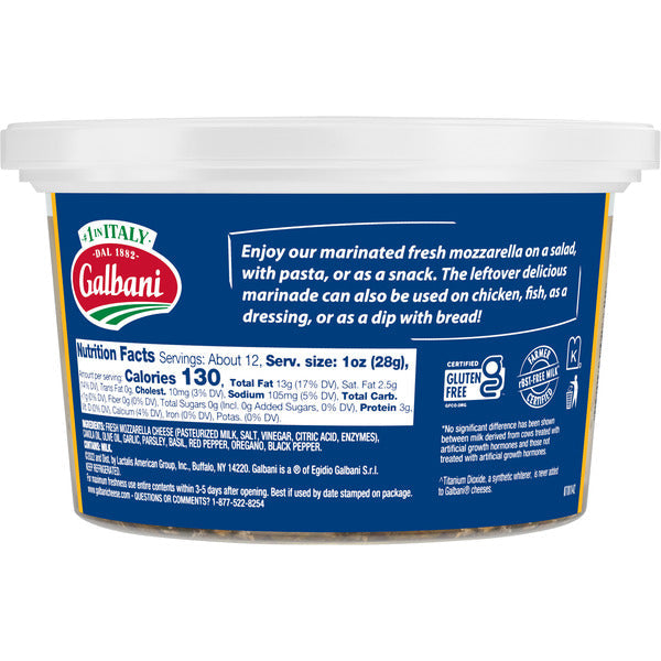 Galbani Marinated Fresh Mozzarella Cheese