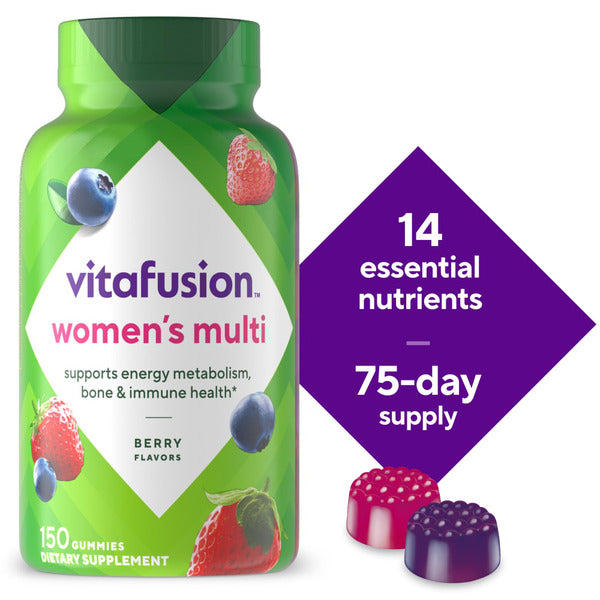 vitafusion Women’s Supercharged Multi Dietary Supplement Gummies