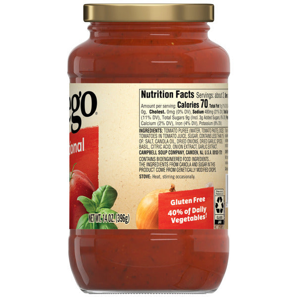 Prego Traditional Pasta Sauce