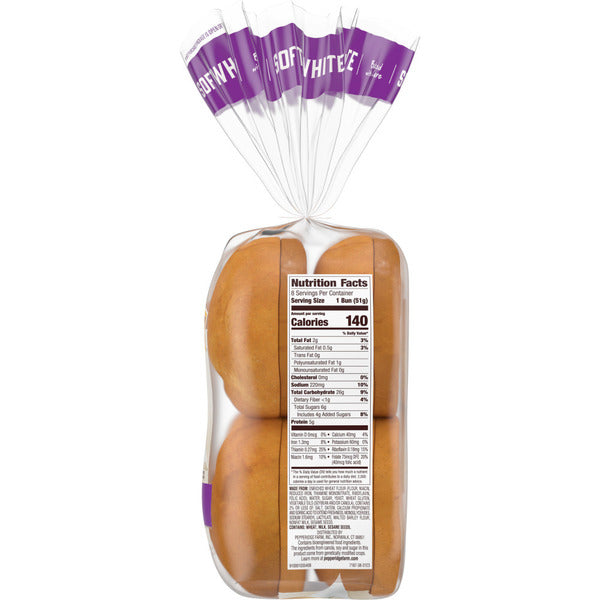 Pepperidge Farm Soft White Hamburger Buns