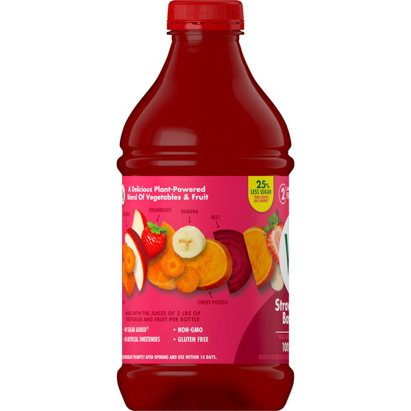 V8 Strawberry Banana 100% Fruit and Vegetable Juice