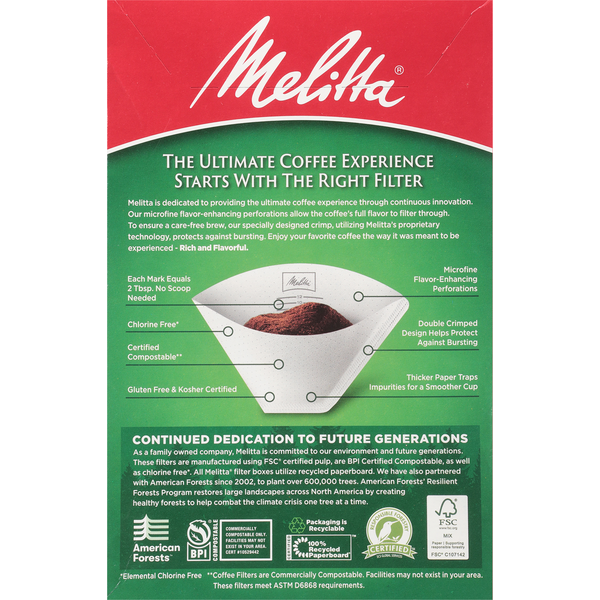Melitta Coffee Filters, No. 4