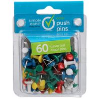 Simply Done Push Pins, Color️