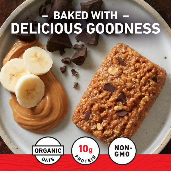 CLIF BAR Energy Protein Bars, Peanut Butter Banana With Dark Chocolate, Non-Gmo 12 oz