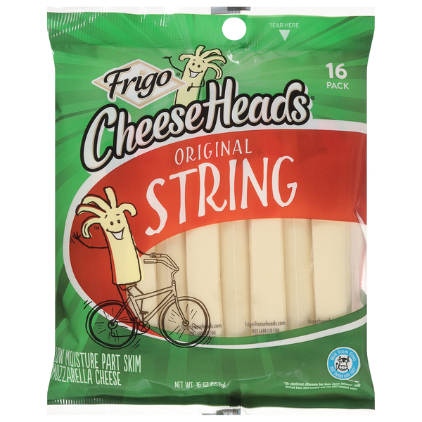 Frigo Cheese Heads Original String Cheese