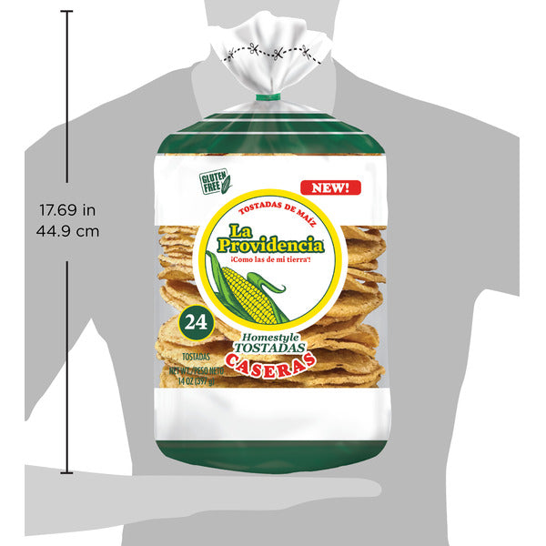 La Providencia Homestyle Tostadas, 24 Count