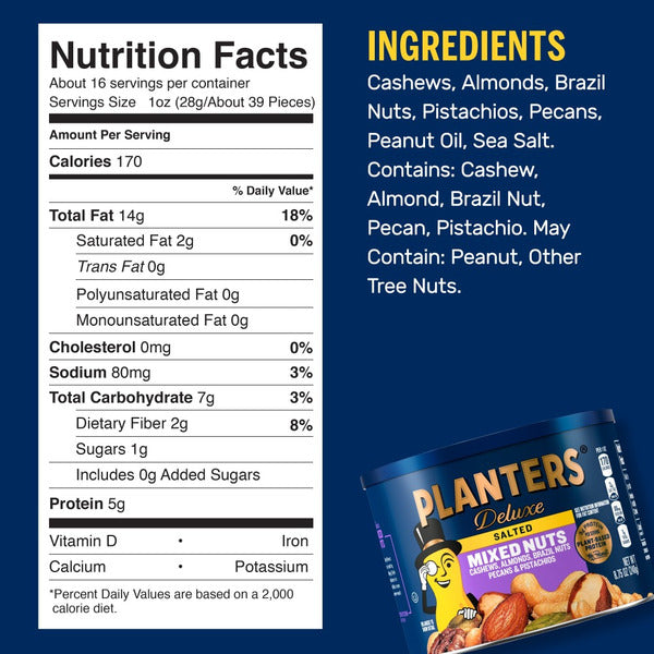Planters Deluxe Mixed Nuts