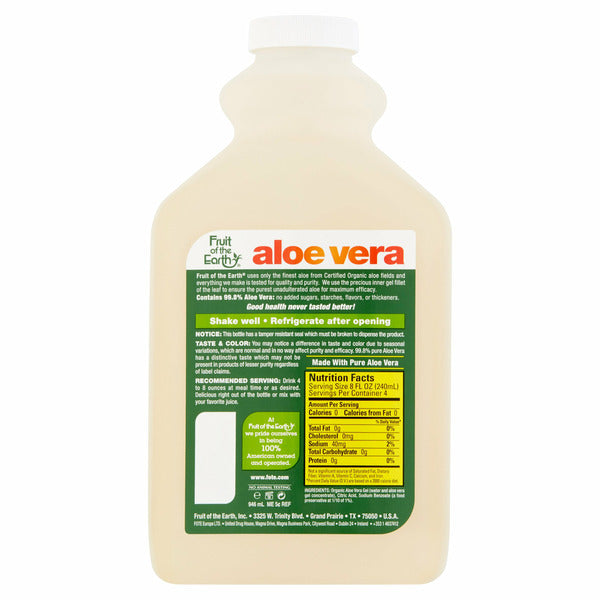Fruit of the Earth Aloe Vera Juice