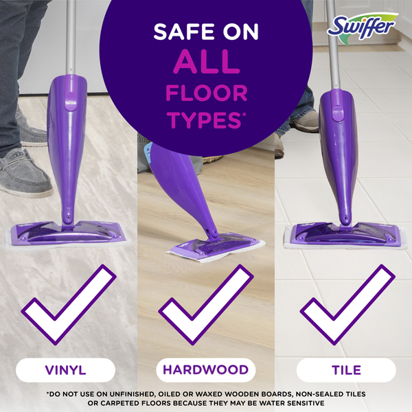 Swiffer WetJet Liquid Floor Cleaner Solution Refill, Lavender Vanilla & Comfort Scent
