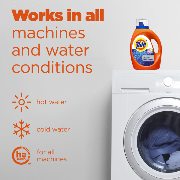 Tide Bleach Alternative Liquid Laundry Detergent, Original