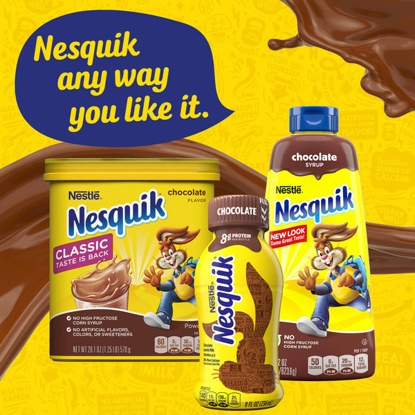 Nestlé NESQUIK Strawberry Flavored Lowfat Milk Ready To Drink