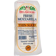 BelGioioso Cheese, Fresh Mozzarella, Thin Sliced️