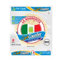 La Banderita Carb Counter Snack Size, 5.5" Flour T...
️