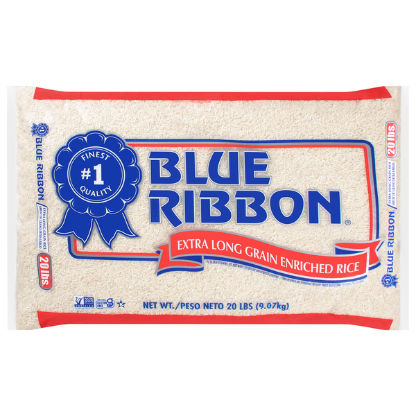 Blue Ribbon Rice, Enriched, Extra Long Grain