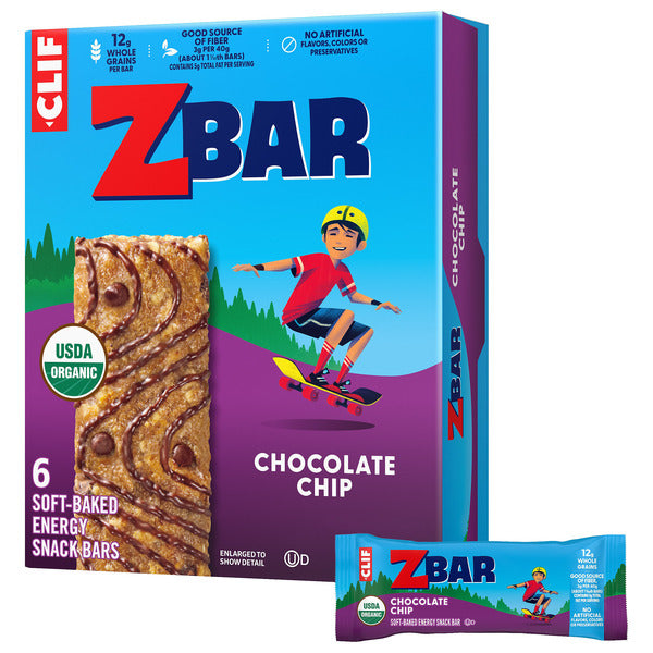 ZBAR ZBAR Chocolate Chip Soft-Baked Energy Snack Bars