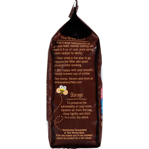 Wide Awake Light Roast French Vanilla 100% Arabica Ground Coffee