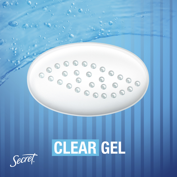 Secret Outlast Clear Gel Antiperspirant Deodorant for Women, Completely Clean