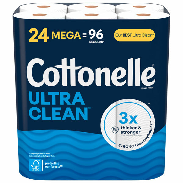 Cottonelle Ultra Clean Strong Toilet Paper