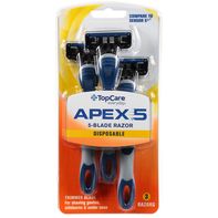 TopCare Apex 5, 5-Blade Disposable Razor️