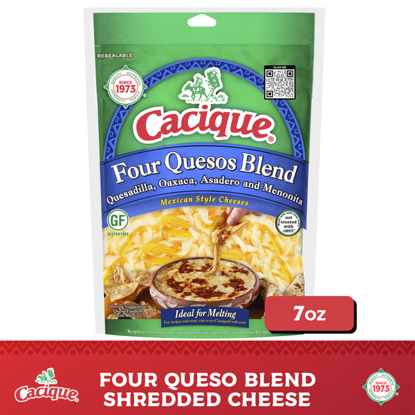 Cacique Four Quesos Blend Mexican Style Cheeses