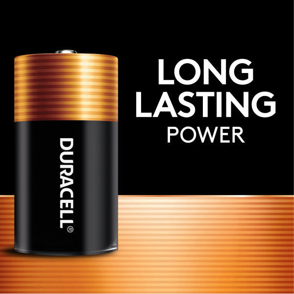 Duracell Coppertop D Alkaline Batteries Primary Major Cells